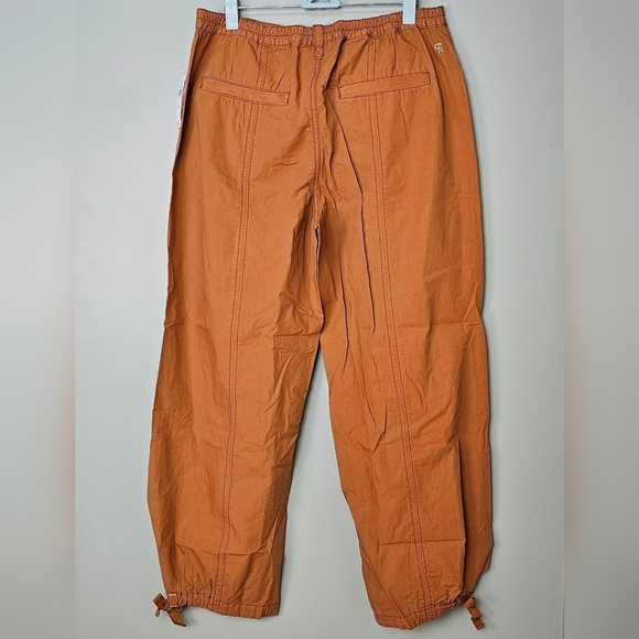 Pilcro Anthropologie Women's Tactical Utility Pants, Multiple Pockets, Brown - Picture 8 of 16